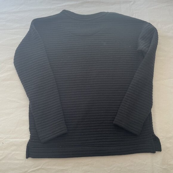 Zara Black “Merci” Sweater Size 9/10 - Picture 6 of 6